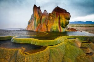 Fly Geyser, United States (Jmtenne/Flickr)