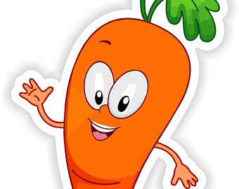 carrots smiling