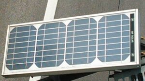 Small retail solar panel